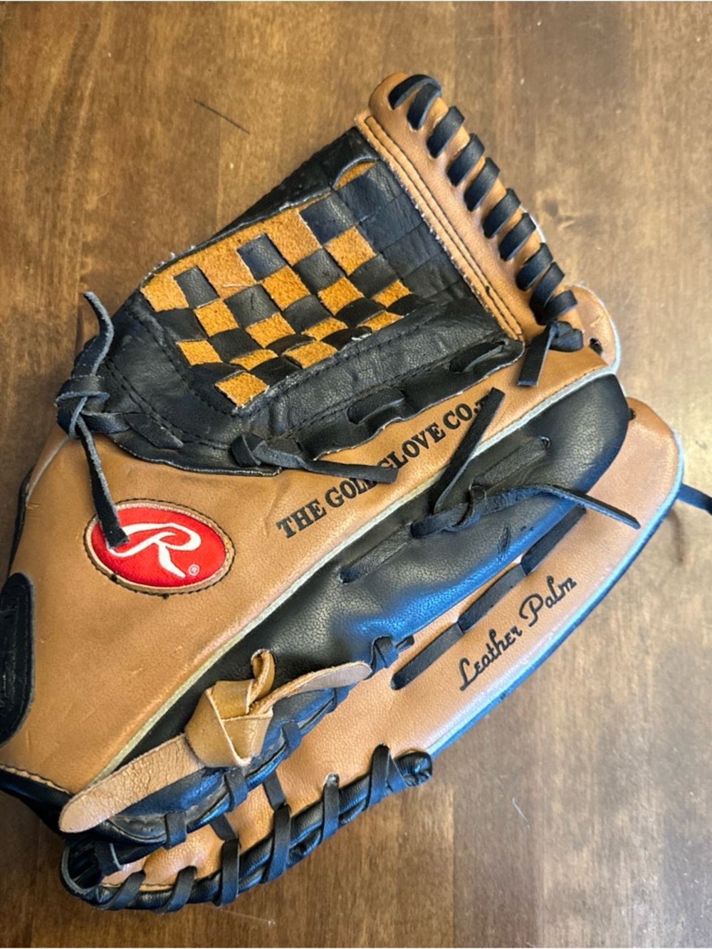 RAWLINGS PLAYERS SERIES PL120 12" Basket Web Leather Palm Baseball Glove